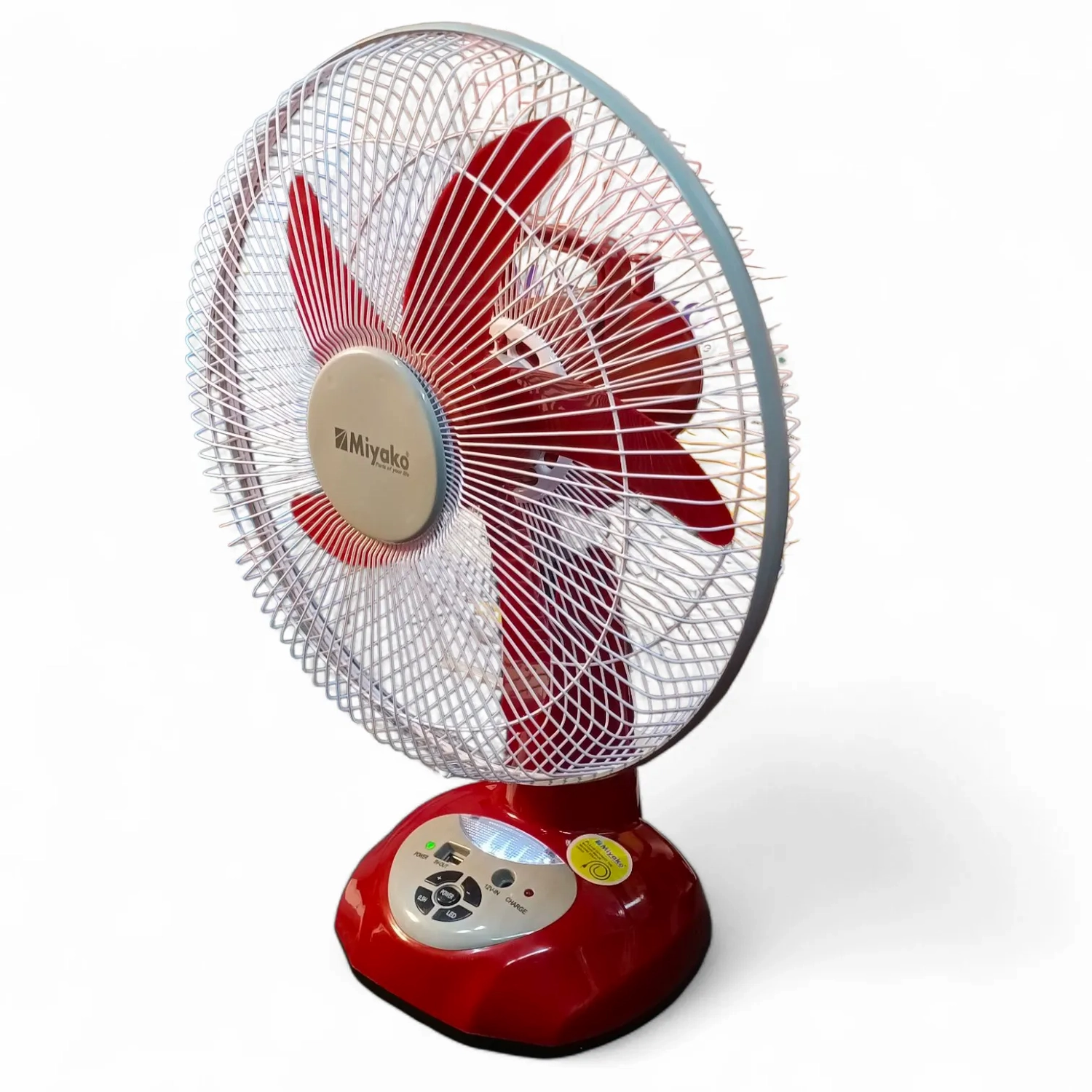 Miyako KL Rechargeable Fan | 1400USB | 14 Inch ....